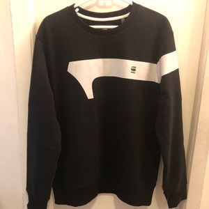Men’s G-Star Raw Black and White Sweater